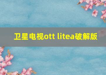 卫星电视ott litea破解版